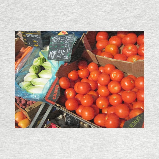 Paris Belleville Fruit and Vegetable Market by BlackBeret